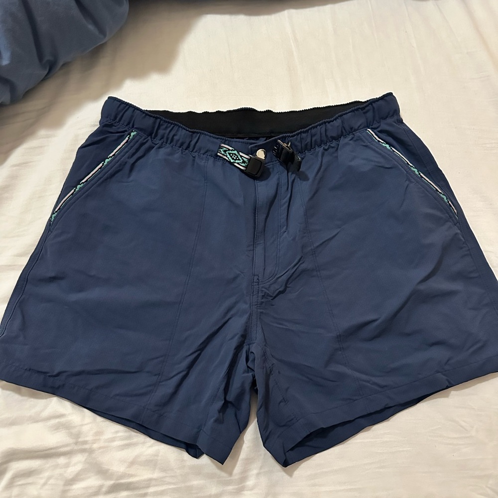 Chubbies Blue hiking adventure shorts